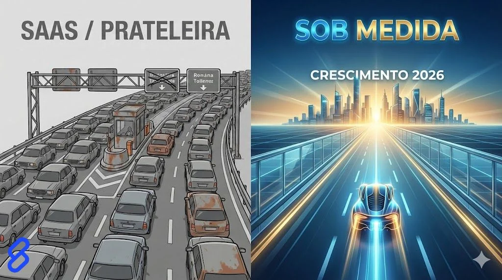 Desenvolvimento de Software Sob Medida ou SaaS: Qual a melhor escolha para escalar em 2026?