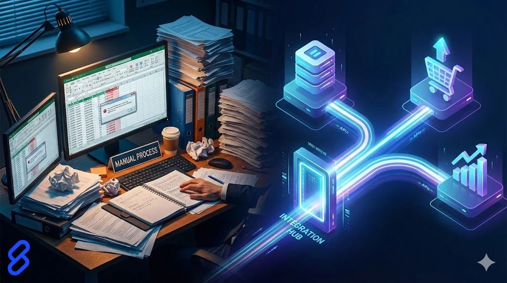 O Fim do “Ctrl+C Ctrl+V”: Como a Integração de Sistemas via API Reduz Custos Operacionais