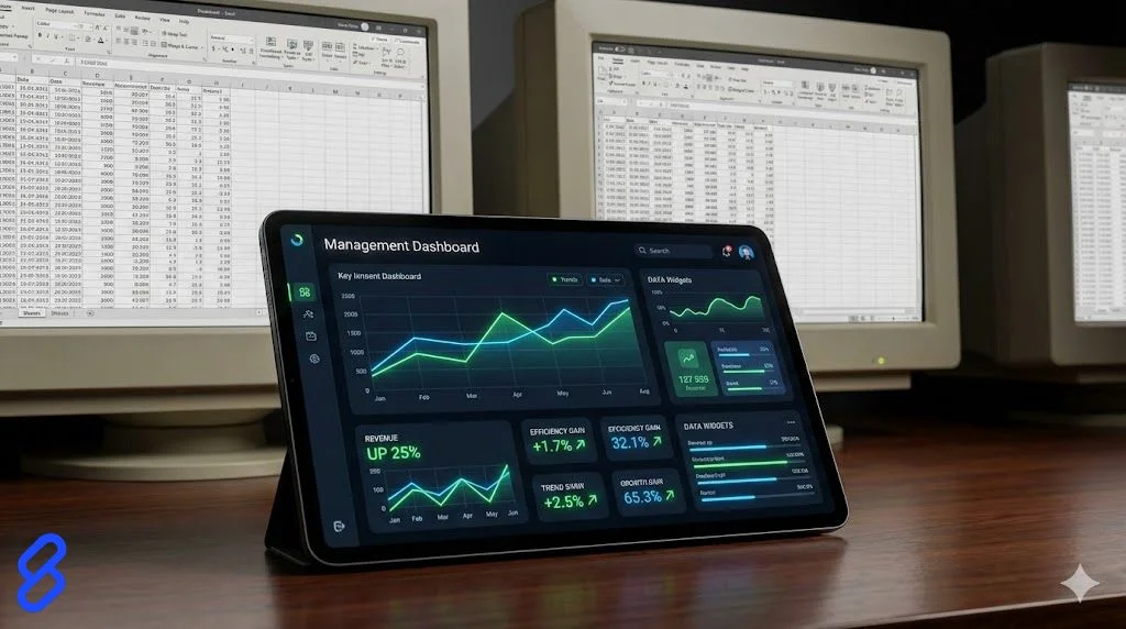 Dashboards de Gestão: Além do Excel na Tomada de Decisão